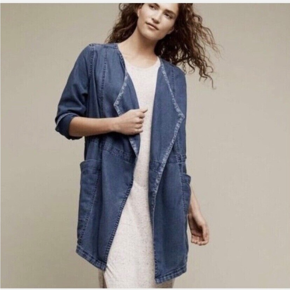 Anthropologie denim jacket